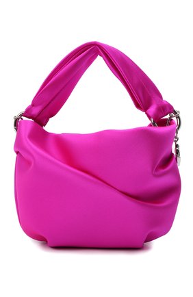 Женская сумка bonny JIMMY CHOO фуксия цвета по цене 64000 руб., арт. B0NNY/SAT | Фото 1 Женская сумка bonny JIMMY CHOO фуксия цвета, арт. B0NNY/SAT | Фото 1 (Ремень/цепочка: На ремешке; Размер: small; Материал: Текстиль; Женское Кросс-КТ: Вечерняя сумка; Сумки-технические: Сумки top-handle)