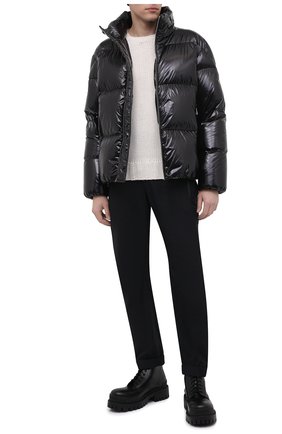 Мужские джоггеры MONCLER GRENOBLE черного цвета по цене 49950 руб., арт. G2-097-2A000-03-54AL5 | Фото 2 Мужские джоггеры MONCLER GRENOBLE черного цвета, арт. G2-097-2A000-03-54AL5 | Фото 2 (Длина (брюки, джинсы): Стандартные; Материал внешний: Синтетический материал; Силуэт М (брюки): Джоггеры; Кросс-КТ: другое; Стили: Спорт-шик)