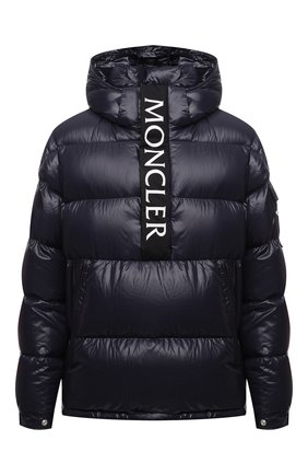 Мужская пуховый анорак maury MONCLER темно-синего цвета по цене 99500 руб., арт. G2-091-1A000-40-68950 | Фото 1 Мужская пуховый анорак maury MONCLER темно-синего цвета, арт. G2-091-1A000-40-68950 | Фото 1 (Материал утеплителя: Пух и перо; Длина (верхняя одежда): Короткие; Рукава: Длинные; Материал внешний: Синтетический материал; Материал подклада: Синтетический материал; Кросс-КТ: Куртка; Мужское Кросс-КТ: пуховик-короткий; Стили: Спорт-шик)