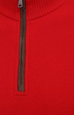 Мужской шерстяной свитер PAUL&SHARK красного цвета, арт. 11311115/FLV | Фото 5 (Материал внешний: Шерсть; Рукава: Длинные; Принт: Без принта; Длина (для топов): Стандартные; Мужское Кросс-КТ: Свитер-одежда; Стили: Кэжуэл)