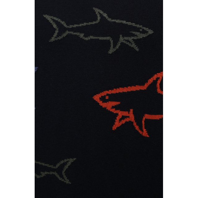 Шерстяной джемпер Paul&Shark 11311059/FLV, цвет синий, размер 50 11311059/FLV - фото 5