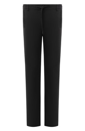 Мужские брюки HILTL темно-серого цвета, арт. R0GER 211/22165/10/60-70 | Фото 1 (Длина (брюки, джинсы): Стандартные; Материал внешний: Шерсть, Синтетический материал; Случай: Повседневный; Стили: Кэжуэл; Big sizes: Big Sizes)