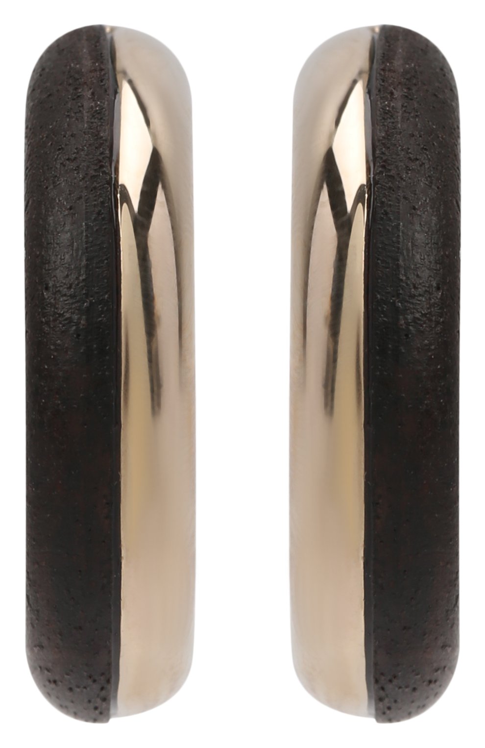 Женские серьги CHLOÉ коричневого цвета, арт. CHC21WFE38BWD | Фото 6 (Материал: Металл)