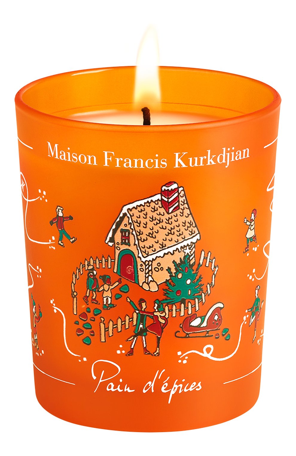 Парфюмированная свеча pain d'epices (180g) MAISON FRANCIS KURKDJIAN бесцветного цвета, арт. 2023024 | Фото 1 (Ограничения доставки: flammable)