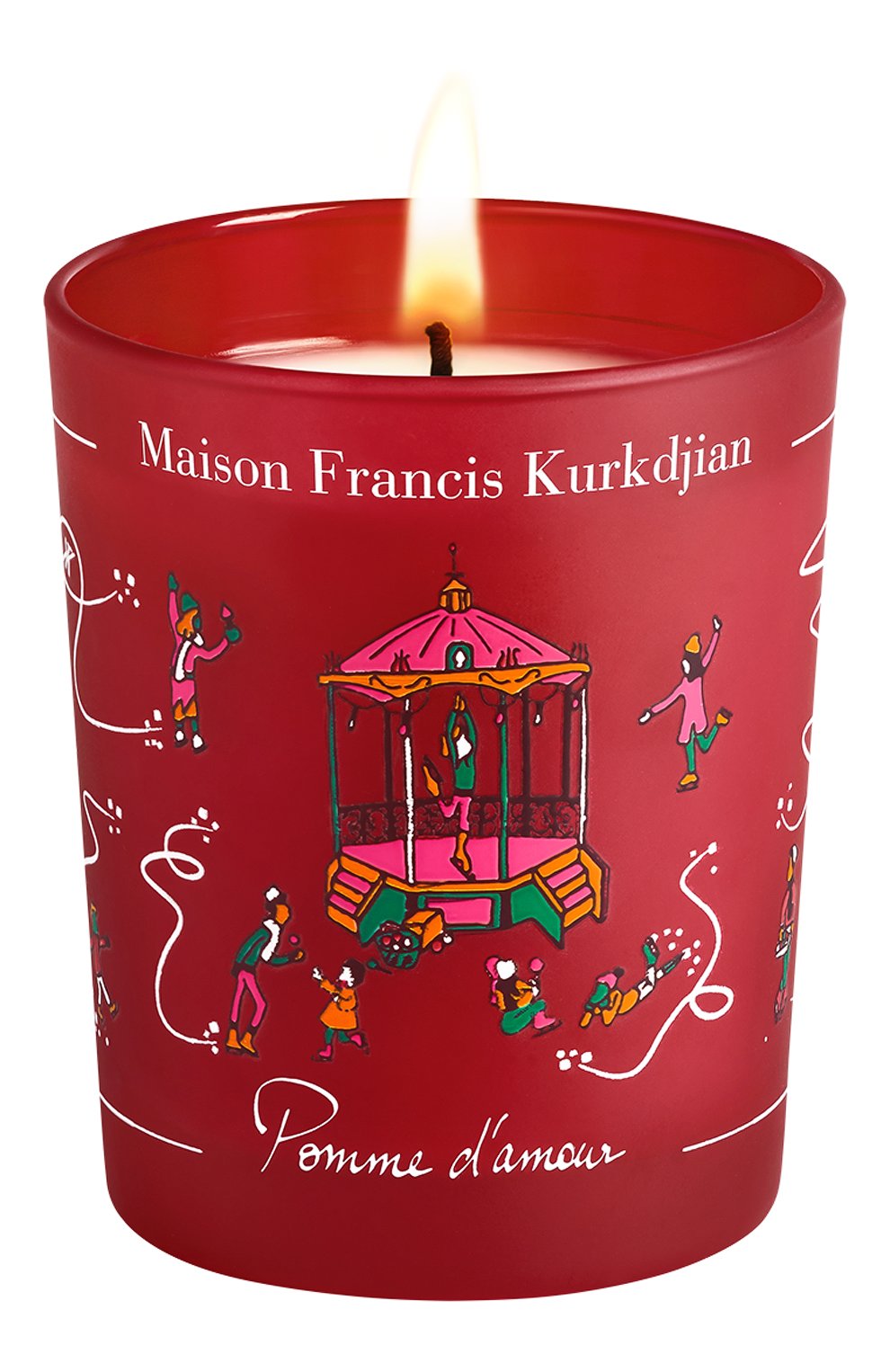 Парфюмированная свеча pomme d'amour (180g) MAISON FRANCIS KURKDJIAN бесцветного цвета, арт. 2022924 | Фото 1 (Ограничения доставки: flammable)