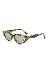 Женские солнцезащитные очки FENDI леопардового цвета, арт. FE40009I 55Q | Фото 1 (Региональные ограничения белый список (Axapta Mercury): RU; Тип очков: С/з; Оптика Гендер: оптика-женское; Очки форма: Cat-eye)
