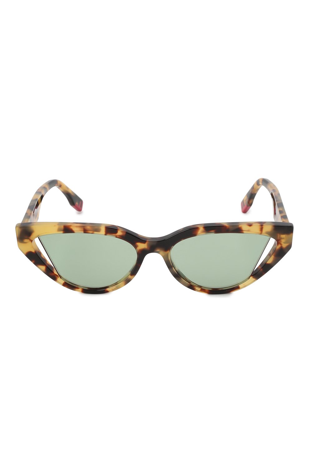 Женские солнцезащитные очки FENDI леопардового цвета, арт. FE40009I 55Q | Фото 3 (Региональные ограничения белый список (Axapta Mercury): RU; Тип очков: С/з; Оптика Гендер: оптика-женское; Очки форма: Cat-eye)