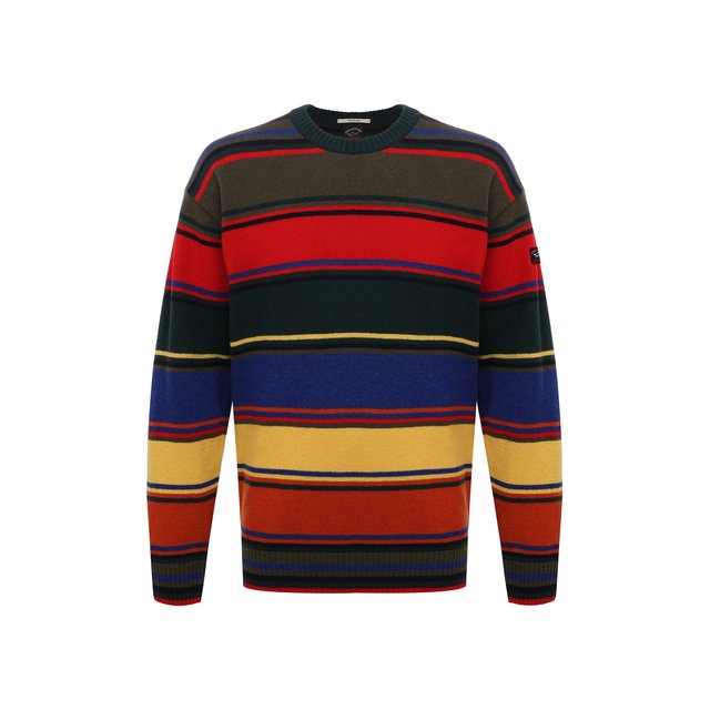 Шерстяной свитер Paul&Shark 11311331/GQM/3XL-6XL, цвет разноцветный, размер 56 11311331/GQM/3XL-6XL - фото 1