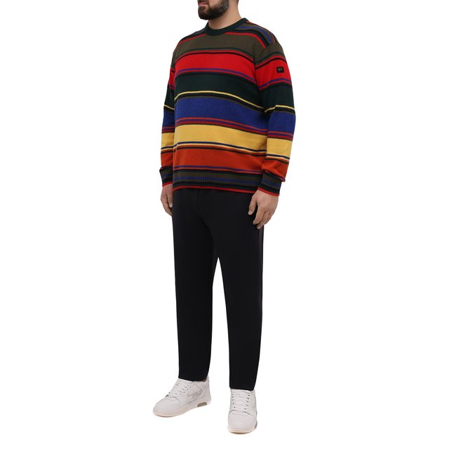 Шерстяной свитер Paul&Shark 11311331/GQM/3XL-6XL, цвет разноцветный, размер 56 11311331/GQM/3XL-6XL - фото 2