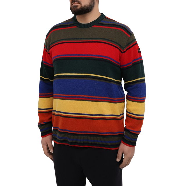 Шерстяной свитер Paul&Shark 11311331/GQM/3XL-6XL, цвет разноцветный, размер 56 11311331/GQM/3XL-6XL - фото 3