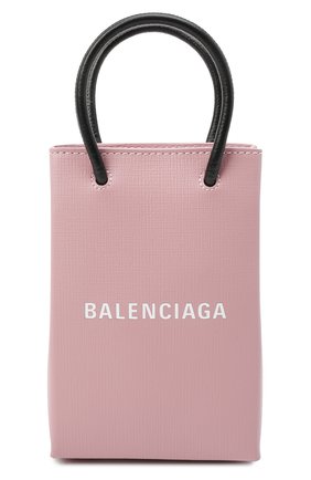 Кожаный чехол shopping для телефона BALENCIAGA розового цвета по цене 66600 руб., арт. 593826/0AI2N | Фото 1 Кожаный чехол shopping для телефона BALENCIAGA розового цвета, арт. 593826/0AI2N | Фото 1 (Женское Кросс-КТ: Кожа iPhone)