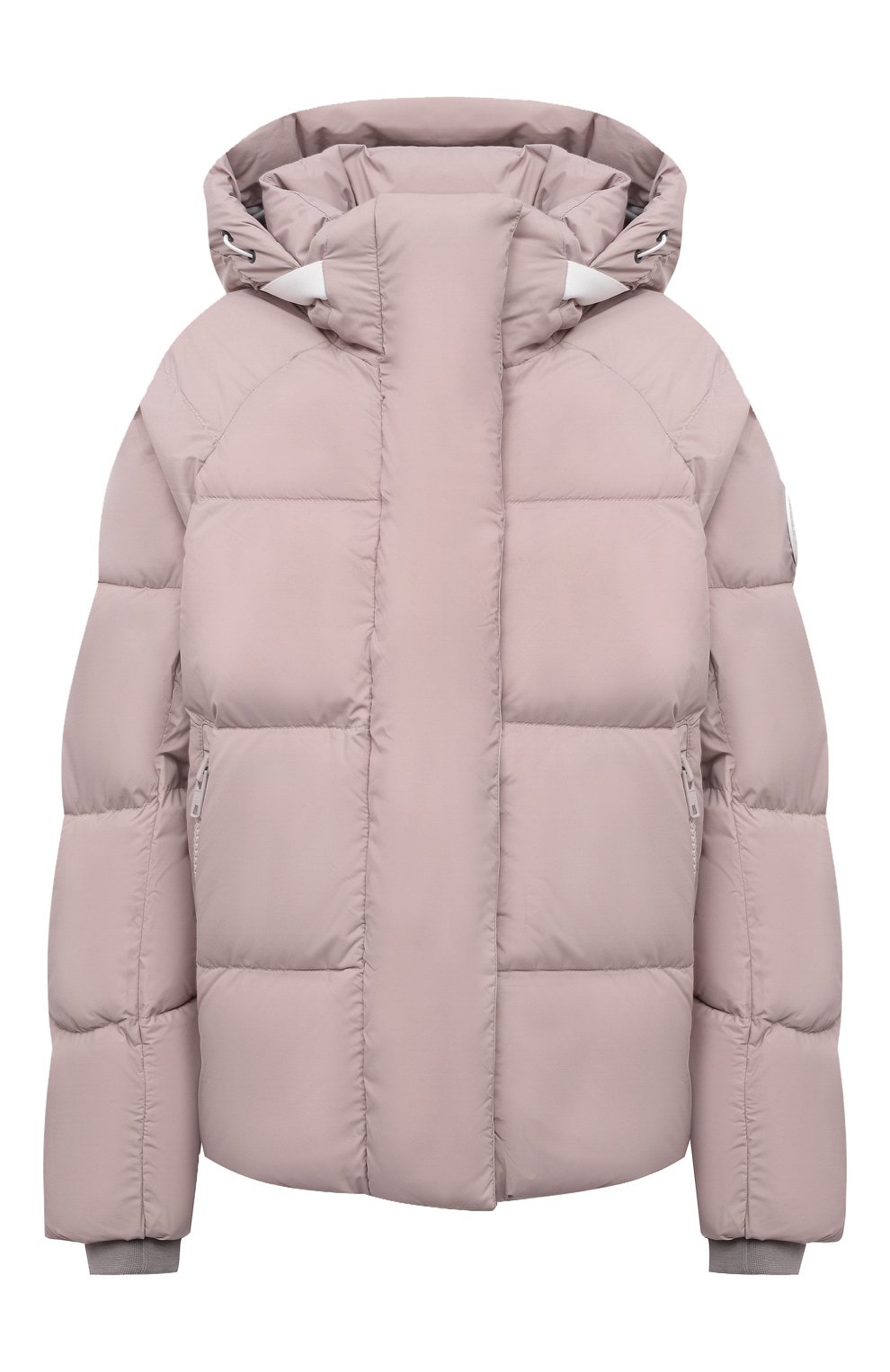 Женский розовый пуховик CANADA GOOSE купить в интернет-магазине ЦУМ ...