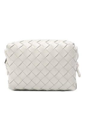 Женская сумка loop mini BOTTEGA VENETA белого цвета по цене 82650 руб., арт. 680254/V1H51 | Фото 1 Женская сумка loop mini BOTTEGA VENETA белого цвета, арт. 680254/V1H51 | Фото 1 (Размер: mini; Ремень/цепочка: На ремешке; Материал: Натуральная кожа; Сумки-технические: Сумки через плечо)