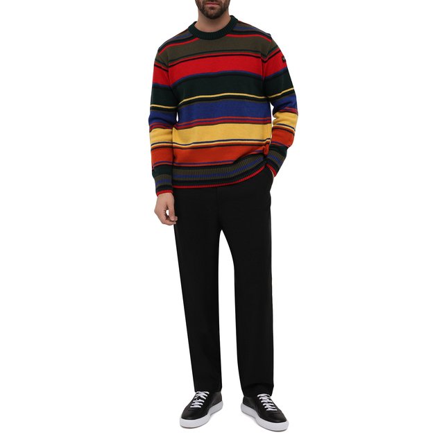 Шерстяной свитер Paul&Shark 11311331/GQM, цвет разноцветный, размер 52 11311331/GQM - фото 2