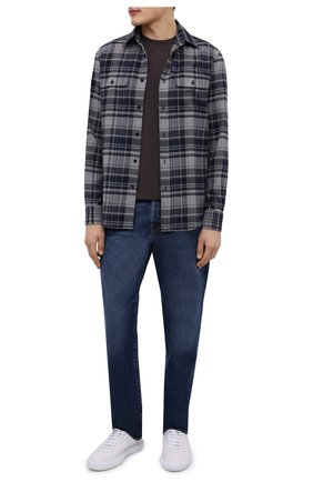 Мужская хлопковая рубашка RALPH LAUREN серого цвета по цене 53400 руб., арт. 790856145 | Фото 2 Мужская хлопковая рубашка RALPH LAUREN серого цвета, арт. 790856145 | Фото 2 (Рукава: Длинные; Длина (для топов): Стандартные; Материал внешний: Хлопок; Случай: Повседневный; Манжеты: На пуговицах; Воротник: Кент; Принт: Клетка; Стили: Кэжуэл)