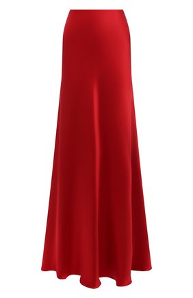 Женская шелковая юбка RALPH LAUREN красного цвета, арт. 290816806 | Фото 1 (Материал внешний: Шелк; Стили: Гламурный; Женское Кросс-КТ: Юбка-одежда; Длина Ж (юбки, платья, шорты): Макси)