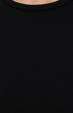 Женская пижама LA PERLA черного цвета, арт. 0044630 | Фото 6 (Длина Ж (юбки, платья, шорты): Мини; Рукава: Короткие; Материал внешний: Синтетический материал; Длина (для топов): Стандартные)