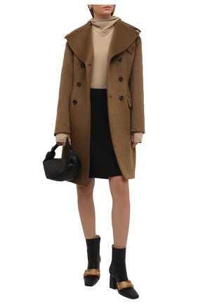 Женские кожаные ботильоны PROENZA SCHOULER черного цвета по цене 86550 руб., арт. PS37205A/14030 | Фото 2 Женские кожаные ботильоны PROENZA SCHOULER черного цвета, арт. PS37205A/14030 | Фото 2 (Подошва: Плоская; Материал внешний: Кожа; Каблук высота: Высокий; Материал внутренний: Натуральная кожа; Каблук тип: Устойчивый)