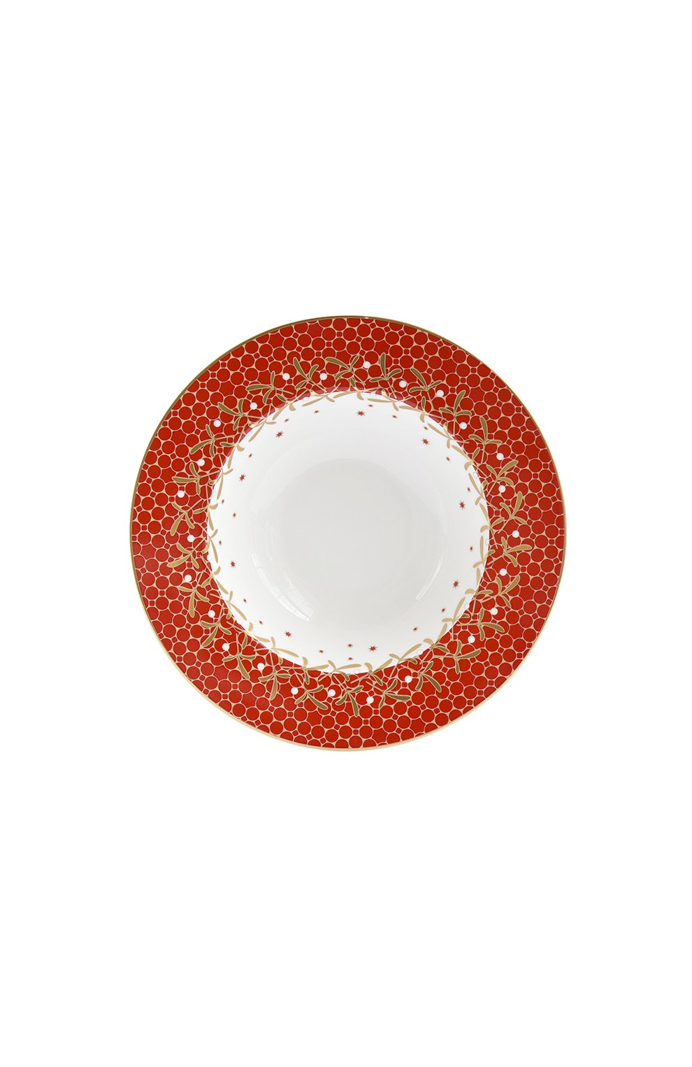 Тарелка суповая noel rouge BERNARDAUD разноцветного цвета, арт. 1918/21896 | Фото 1 (Ограничения доставки: fragile-2)