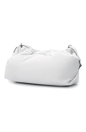 Женская сумка the bundle ALEXANDER MCQUEEN белого цвета, арт. 669589/16XA0 | Фото 4 (Сумки-технические: Сумки через плечо; Ремень/цепочка: На ремешке; Материал: Текстиль; Размер: large)