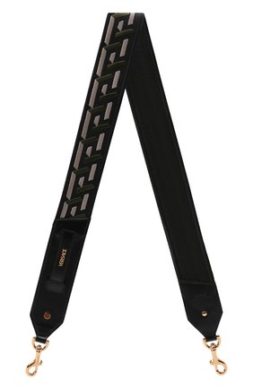 Женские ремень для сумки VERSACE хаки цвета по цене 27900 руб., арт. 1002526/1A01572 | Фото 1 Женские ремень для сумки VERSACE хаки цвета, арт. 1002526/1A01572 | Фото 1 (Материал: Текстиль; Кросс-КТ: ремень-сумка)