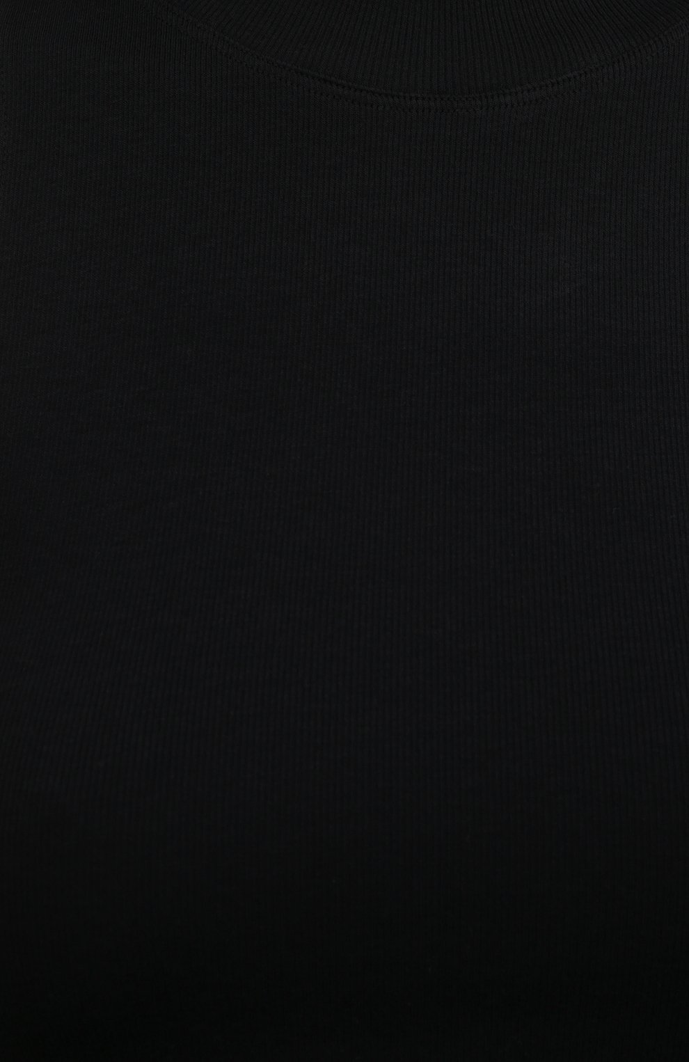 Женский хлопковый топ BRUNELLO CUCINELLI черного цвета, арт. M0TC836S64 | Фото 5 (Региональные ограничения белый список (Axapta Mercury): RU; Материал внешний: Хлопок; Длина (для топов): Укороченные; Стили: Минимализм)