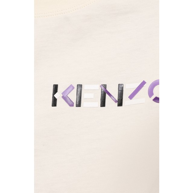 фото Хлопковая футболка kenzo