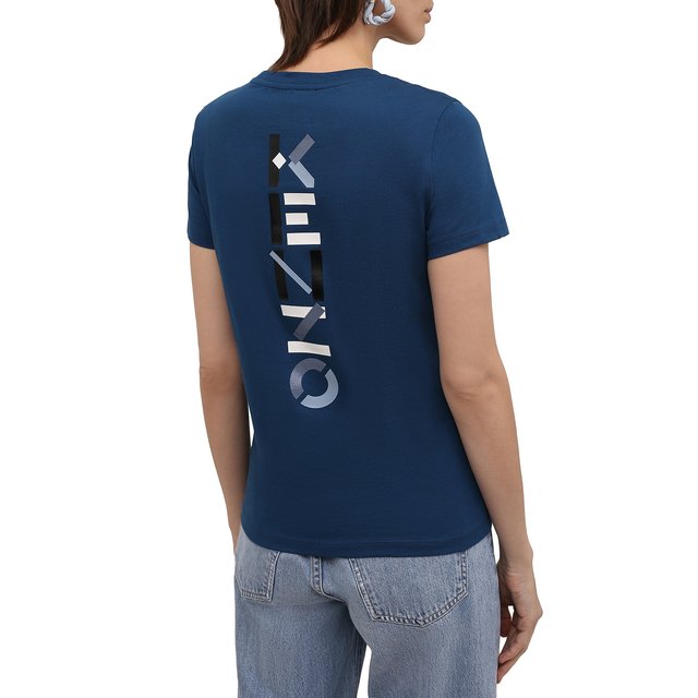 фото Хлопковая футболка kenzo