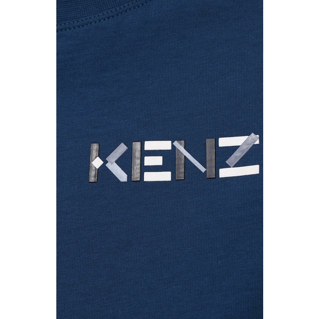 фото Хлопковая футболка kenzo