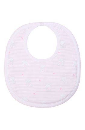 Детский хлопковый нагрудник KISSY KISSY розового цвета по цене 1400 руб., арт. KG306655O | Фото 1 Детский хлопковый нагрудник KISSY KISSY розового цвета, арт. KG306655O | Фото 1 (Материал: Хлопок, Текстиль)