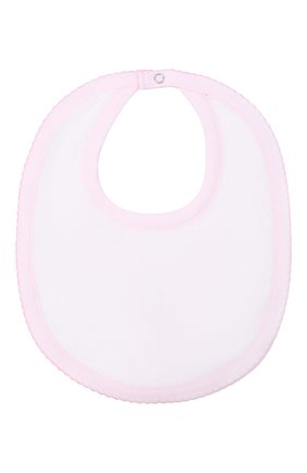 Детский хлопковый нагрудник KISSY KISSY розового цвета по цене 1100 руб., арт. KG306690O | Фото 2 Детский хлопковый нагрудник KISSY KISSY розового цвета, арт. KG306690O | Фото 2 (Материал: Хлопок, Текстиль)