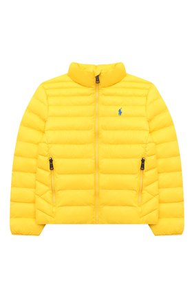 Детского утепленная куртка POLO RALPH LAUREN желтого цвета по цене 15300 руб., арт. 323847233 | Фото 1 Детского утепленная куртка POLO RALPH LAUREN желтого цвета, арт. 323847233 | Фото 1 (Рукава: Длинные; Материал внешний: Синтетический материал; Материал подклада: Синтетический материал)