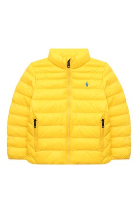 Детского утепленная куртка POLO RALPH LAUREN желтого цвета по цене 14050 руб., арт. 322847233 | Фото 1 Детского утепленная куртка POLO RALPH LAUREN желтого цвета, арт. 322847233 | Фото 1 (Рукава: Длинные; Материал внешний: Синтетический материал; Материал подклада: Синтетический материал)