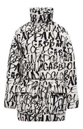 Мужская пуховик DOLCE & GABBANA белого цвета по цене 234000 руб., арт. G9WC4T/FUM8T | Фото 1 Мужская пуховик DOLCE & GABBANA белого цвета, арт. G9WC4T/FUM8T | Фото 1 (Рукава: Короткие; Материал утеплителя: Пух и перо; Материал подклада: Синтетический материал; Материал внешний: Синтетический материал; Кросс-КТ: Куртка, другое; Мужское Кросс-КТ: пуховик-короткий; Длина (верхняя одежда): До середины бедра; Стили: Спорт-шик)