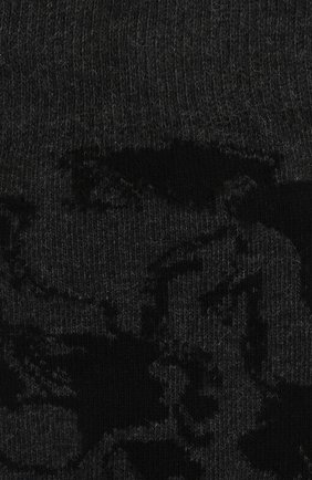Мужские хлопковые носки BOSS темно-серого цвета, арт. 50462491 | Фото 2 (Материал внешний: Хлопок; Кросс-КТ: бельё)