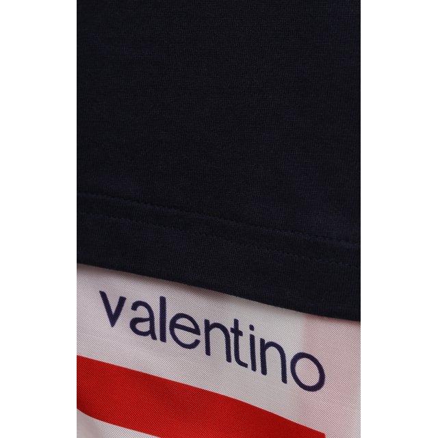 фото Хлопковая футболка valentino