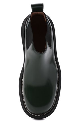 Мужские кожаные челси BOTTEGA VENETA темно-зеленого цвета, арт. 679499/V10T0 | Фото 6 (Каблук высота: Высокий; Материал внешний: Кожа; Материал внутренний: Натуральная кожа; Материал утеплителя: Без утеплителя; Подошва: Массивная; Мужское Кросс-КТ: Сапоги-обувь, Челси-обувь; высота каблука: 5,3; Длина стельки: 28,5, 30,4)