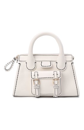 Женская сумка edith small CHLOÉ белого цвета по цене 109000 руб., арт. CHC21WS451F43 | Фото 1 Женская сумка edith small CHLOÉ белого цвета, арт. CHC21WS451F43 | Фото 1 (Материал: Натуральная кожа; Ремень/цепочка: На ремешке; Размер: small; Сумки-технические: Сумки top-handle)