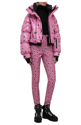 Женские леггинсы со штрипками 3 moncler grenoble MONCLER GENIUS розового цвета по цене 51550 руб., арт. G2-098-8H000-01-899J3 | Фото 2 Женские леггинсы со штрипками 3 moncler grenoble MONCLER GENIUS розового цвета, арт. G2-098-8H000-01-899J3 | Фото 2 (Длина (брюки, джинсы): Удлиненные; Материал внешний: Синтетический материал; Стили: Спорт-шик; Женское Кросс-КТ: Леггинсы-спорт, Леггинсы-одежда)