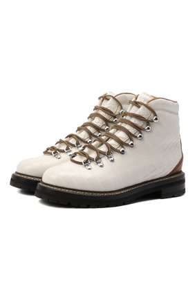 Женские ботинки dimicia из кожи крокодила RALPH LAUREN кремвого цвета по цене 995000 руб., арт. 800867835/CNIL | Фото 1 Женские ботинки dimicia из кожи крокодила RALPH LAUREN кремвого цвета, арт. 800867835/CNIL | Фото 1 (Материал внешний: Кожа, Экзотическая кожа; Каблук высота: Низкий; Материал внутренний: Натуральная кожа; Подошва: Платформа; Женское Кросс-КТ: Зимние ботинки; Материал утеплителя: Без утеплителя)