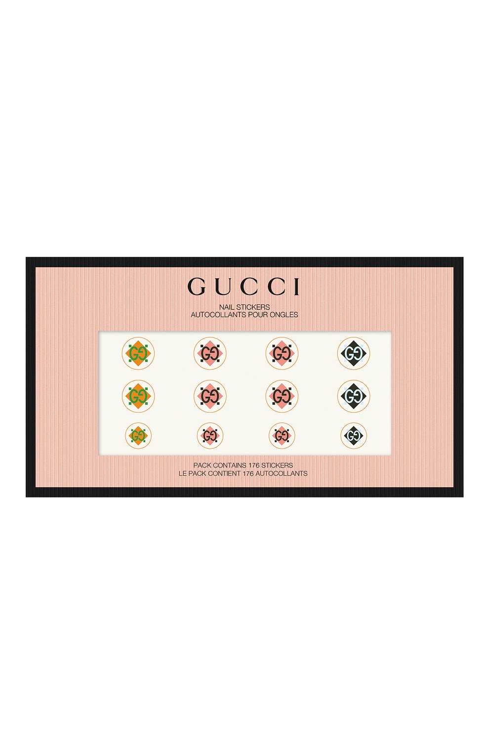 Стикеры для дизайна ногтей nail art stickers GUCCI бесцветного цвета, арт. 3616303323035 | Фото 1