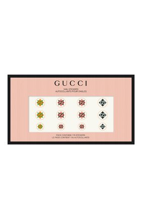 Стикеры для дизайна ногтей nail art stickers GUCCI бесцветного цвета по цене 2890 руб., арт. 3616303323035 | Фото 1 Стикеры для дизайна ногтей nail art stickers GUCCI бесцветного цвета, арт. 3616303323035 | Фото 1