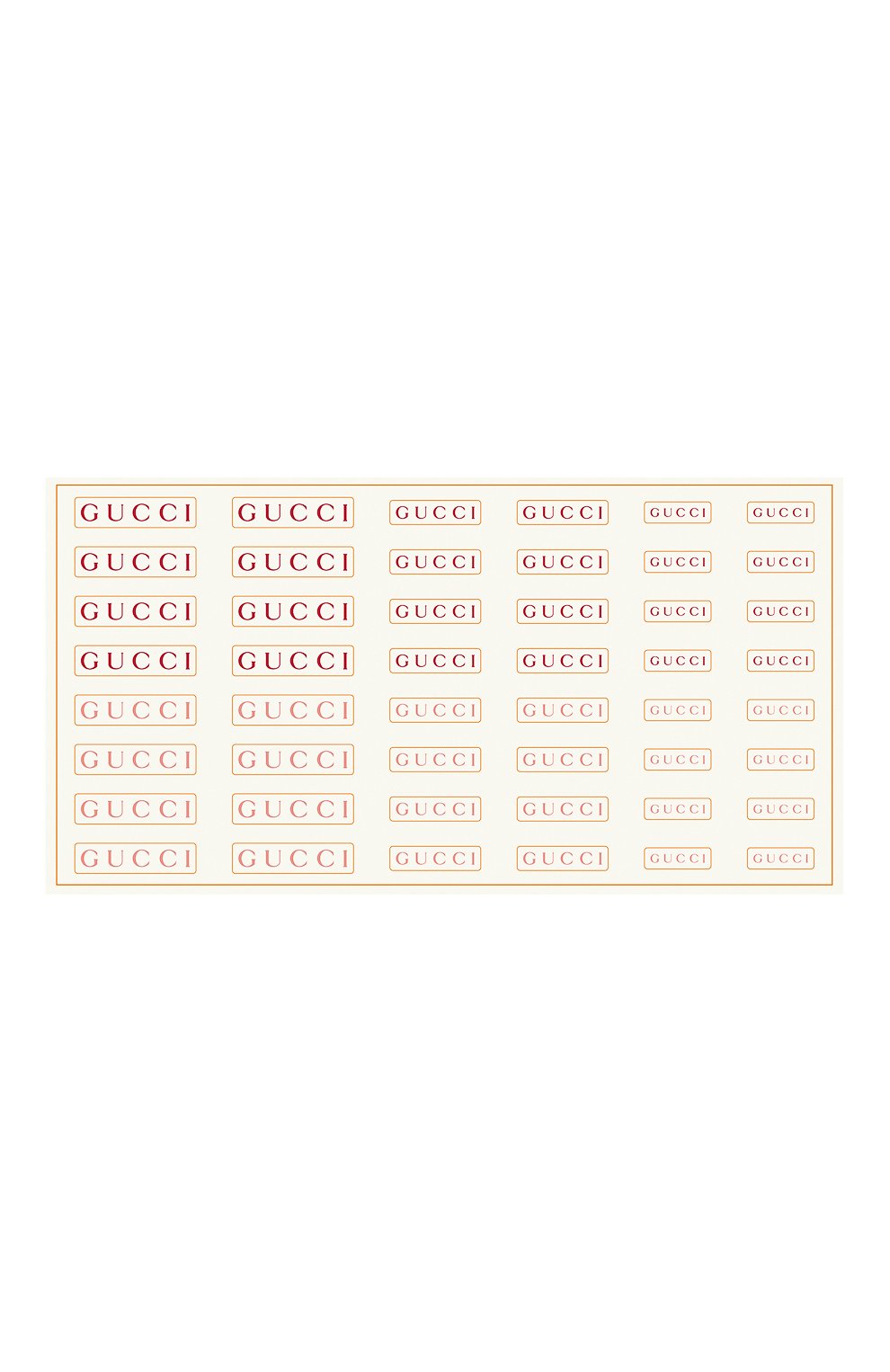 Стикеры для дизайна ногтей nail art stickers GUCCI бесцветного цвета по цене 2890 руб., арт. 3616303323035 | Фото 2 Стикеры для дизайна ногтей nail art stickers GUCCI бесцветного цвета, арт. 3616303323035 | Фото 2