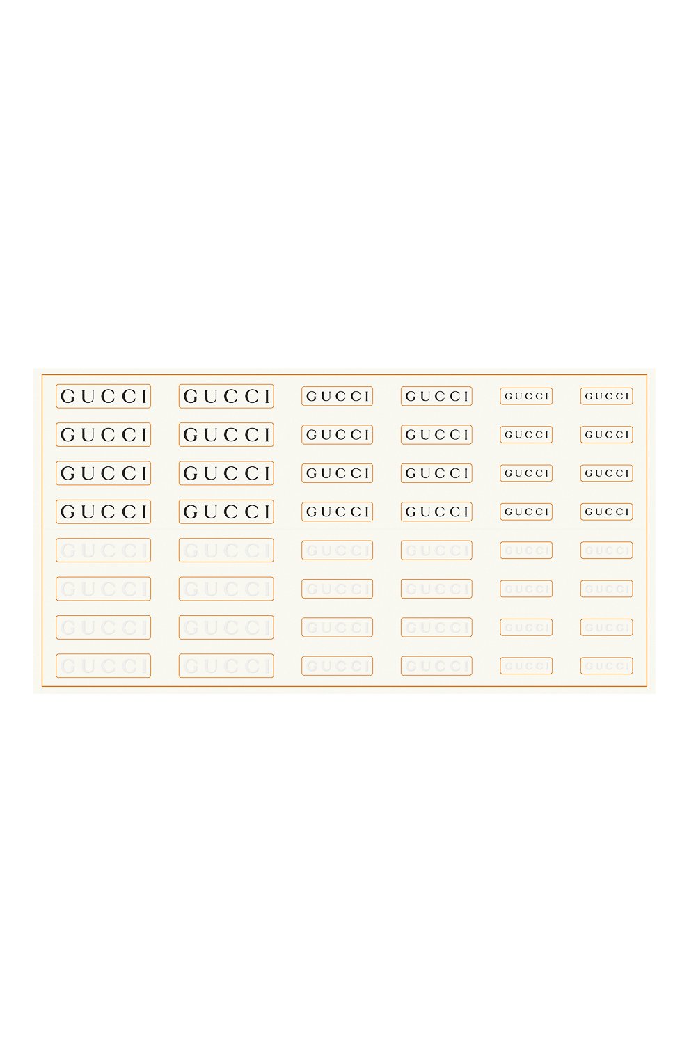 Стикеры для дизайна ногтей nail art stickers GUCCI бесцветного цвета по цене 2890 руб., арт. 3616303323035 | Фото 5 Стикеры для дизайна ногтей nail art stickers GUCCI бесцветного цвета, арт. 3616303323035 | Фото 5