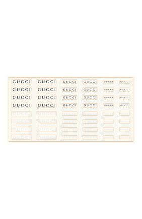 Стикеры для дизайна ногтей nail art stickers GUCCI бесцветного цвета по цене 2890 руб., арт. 3616303323035 | Фото 5 Стикеры для дизайна ногтей nail art stickers GUCCI бесцветного цвета, арт. 3616303323035 | Фото 5