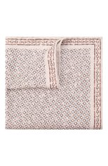 Мужской шелковый платок BRUNELLO CUCINELLI бежевого цвета, арт. MW8800091 | Фото 1 (Материал: Текстиль, Шелк)