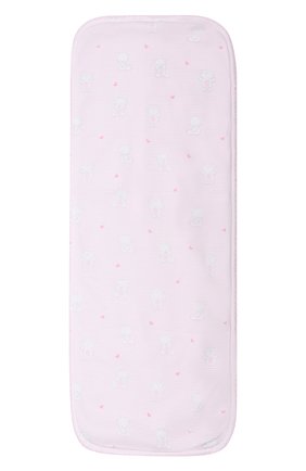 Детского хлопковая пеленка на плечо KISSY KISSY розового цвета, арт. KG306657O | Фото 2 (Материал: Текстиль, Хлопок; Кросс-КТ НВ: Пеленки)