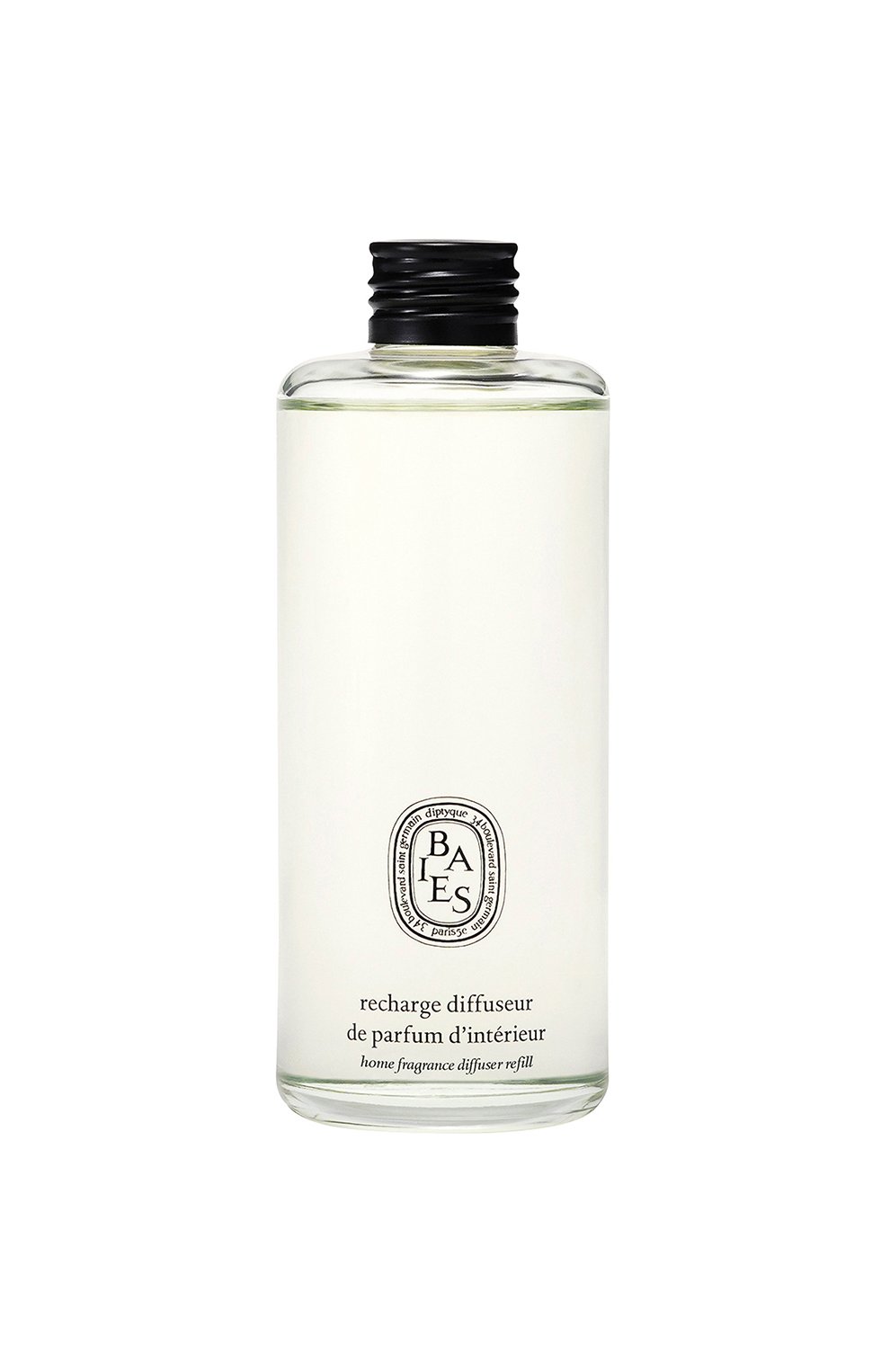 Рефил для тростникового диффузора baies (200ml) DIPTYQUE бесцветного цвета, арт. 3700431432490 | Фото 1 (Ограничения доставки: flammable)