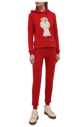 Женский хлопковое худи RALPH LAUREN красного цвета по цене 138000 руб., арт. 290867883 | Фото 2 Женский хлопковое худи RALPH LAUREN красного цвета, арт. 290867883 | Фото 2 (Длина (для топов): Стандартные; Рукава: Длинные; Материал внешний: Хлопок; Женское Кросс-КТ: Худи-одежда; Стили: Спорт-шик)