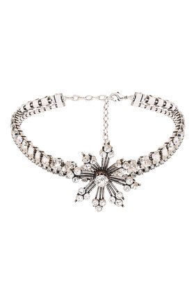 Женское колье SAINT LAURENT серебряного цвета по цене 0 руб., арт. 671364/Y1526 | Фото 1 Женское колье SAINT LAURENT серебряного цвета, арт. 671364/Y1526 | Фото 1 (Материал: Металл)